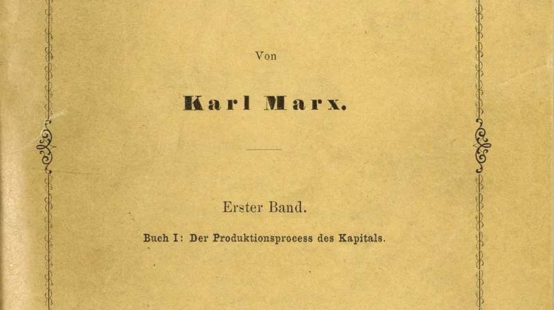 Titulní strana prvního vydání Kapitálu z roku 1867
