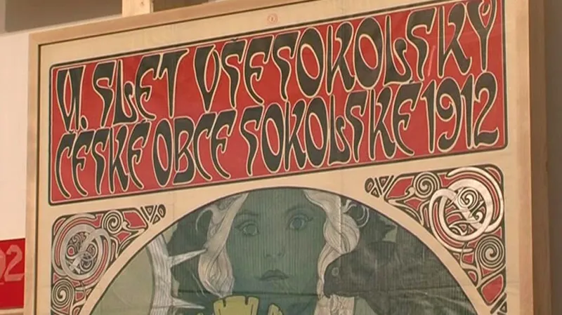 Z výstavy Slet sokolských plakátů