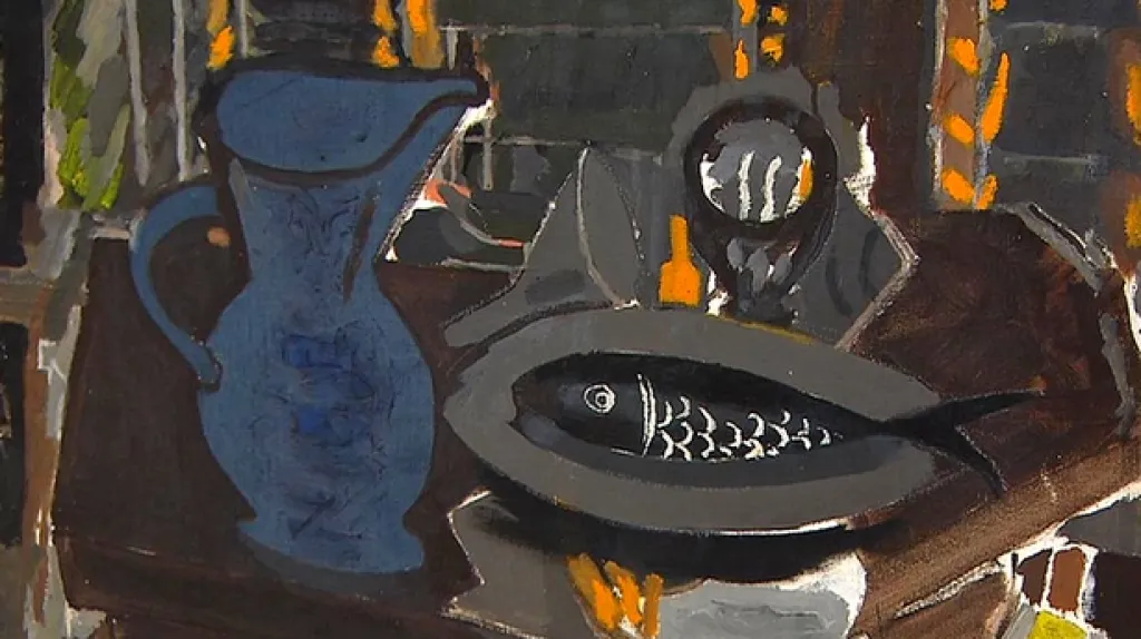 Georges Braque / Hrnec a ryba