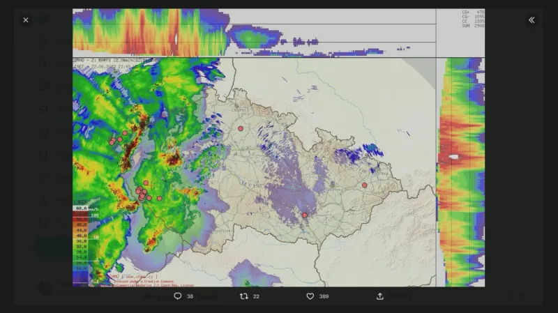 Situace před půlnocí