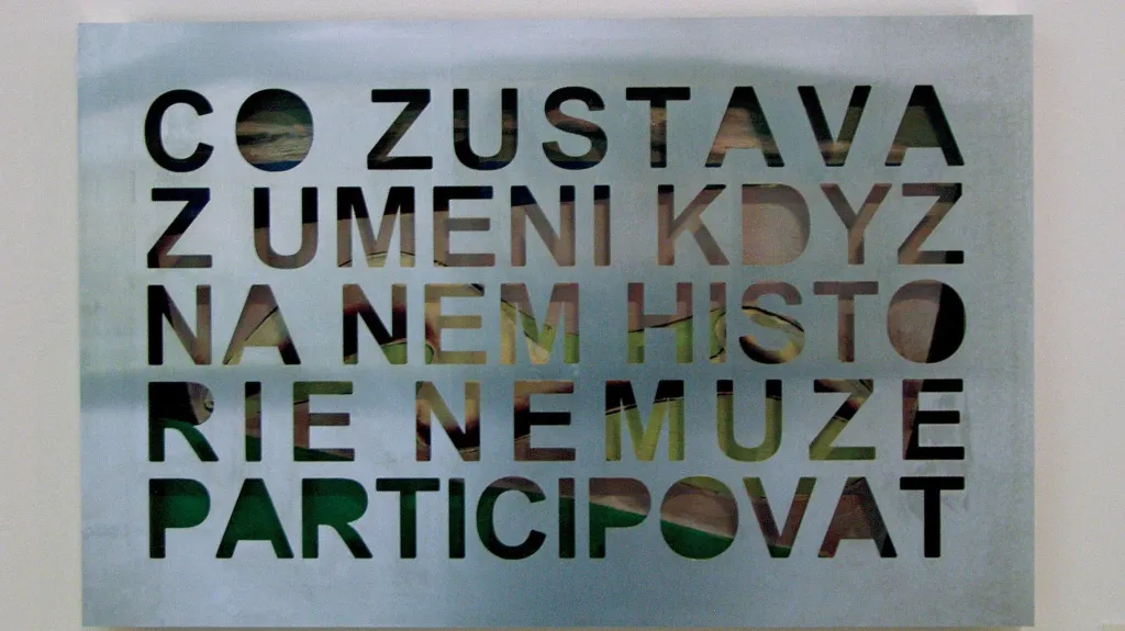 Ján Mančuška / "… a zase zpět", 2004