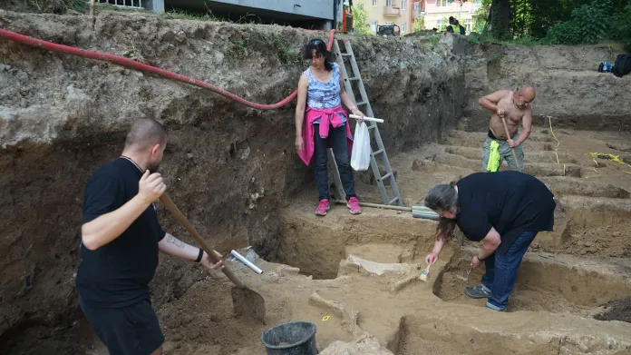 Archeologický výzkum v Brně na Vídeňské ulici