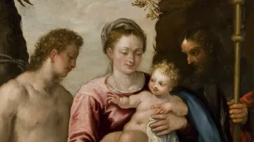 Paolo Veronese - Svatá konverzace se sv.Šebestiánem a sv.Rochem