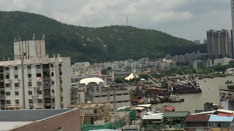 Přístavní čtvrť v Macau má osobité kouzlo
