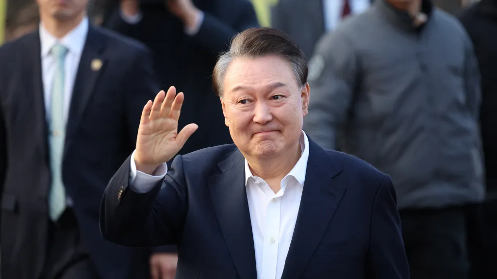 Jihokorejský prezident Jun Sok-jol na svobodě