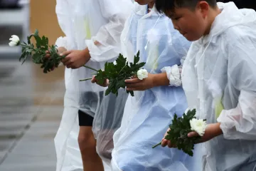 V Nagasaki si připomínají 80 let od svržení atomové bomby
