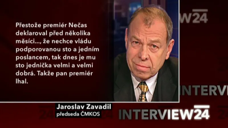 Výrok Jaroslava Zavadila
