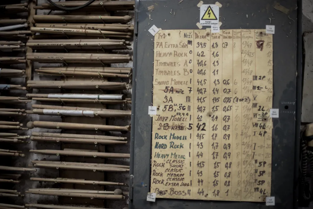 Historie firmy sahá už do období před sametovou revolucí, když tehdejší bubeník skupiny Abraxas a truhlář v jedné osobě Ivan Pelíšek zjistil, že se v tehdejším Československu nedaly sehnat kvalitní paličky