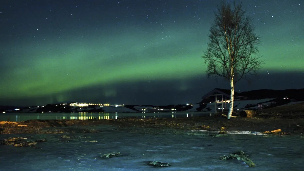 Polární záře v Norsku