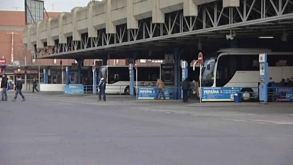 Autobusové nádraží v Brně