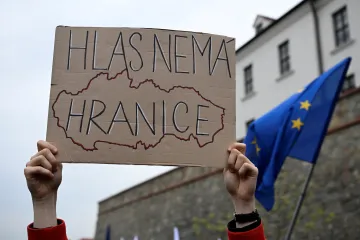 Na Slovensku se protestovalo proti zrušení korespondenční volby