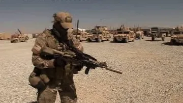 Český voják v Afghánistánu