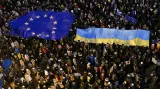 Demonstrace na podporu Ukrajiny na Václavském náměstí 4. března