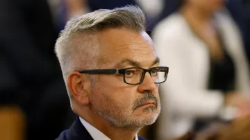 Krzysztof Krajewski na snímku z června 2023