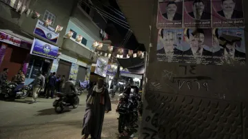 Ulice Egypta v předvečer voleb