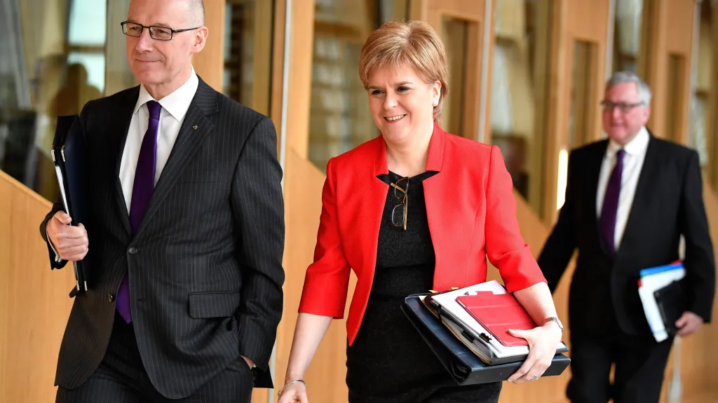 Skotská premiérka Nicola Sturgeonová