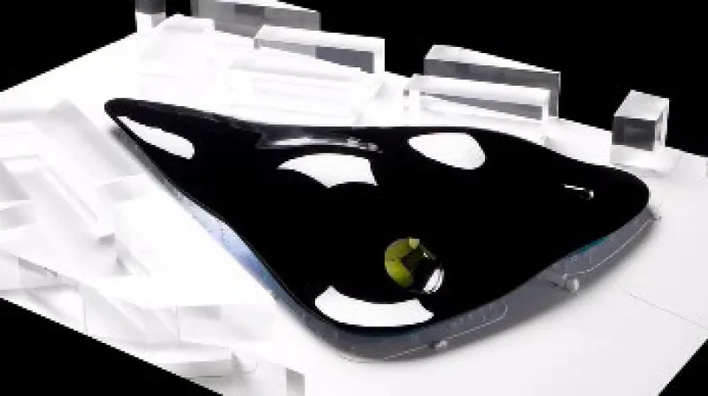 Model koncertní síně v Českých Budějovicích