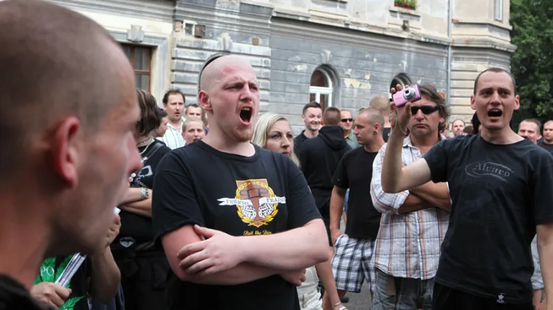 Pochod DSSS v Duchcově