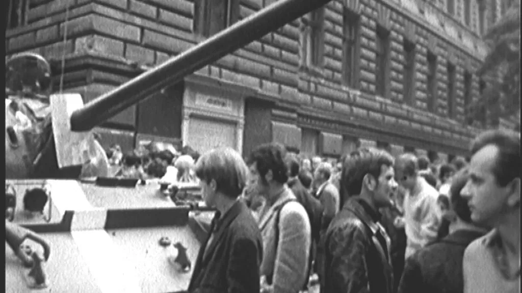 Srpen 1968 v ulicích