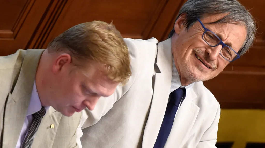 Pavel Bělobrádek a Martin Stropnický