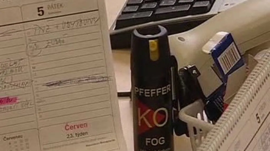 Pepřový sprej pro úřednice