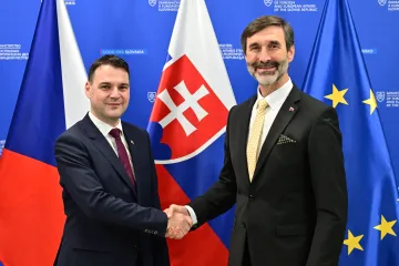 Nové vládě záleží na budování vztahů se Slovenskem, řekl Blanár po schůzce s Macinkou