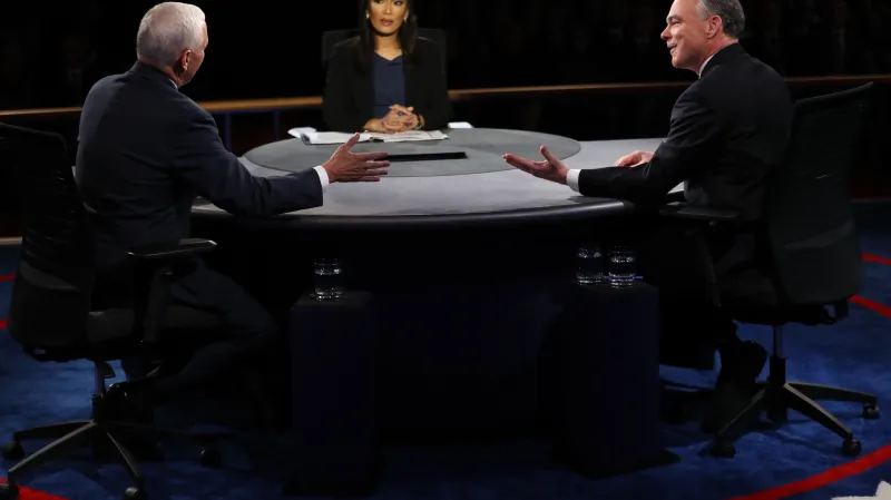 Republikánský kandidát Mike Pence