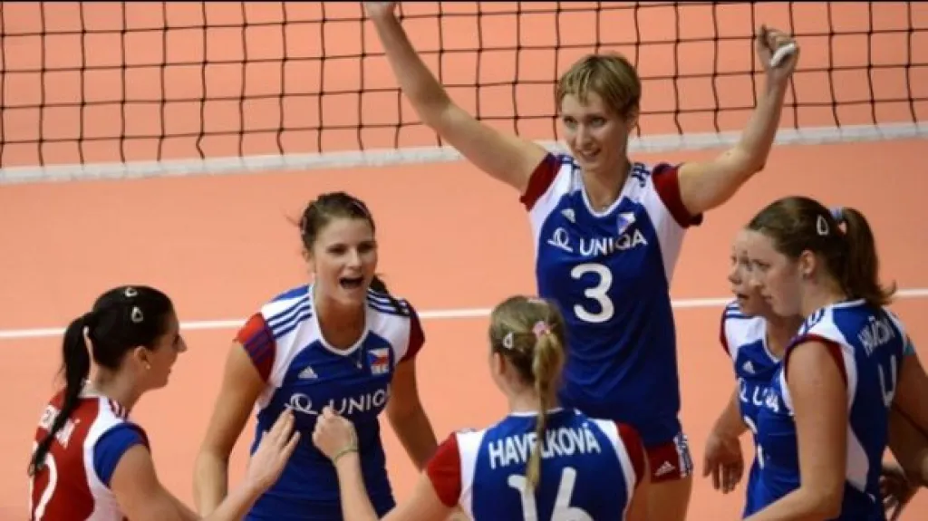 České volejbalistky