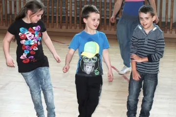 Taneční lekce pro děti z boskovické ZŠ