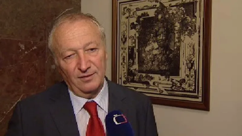 Ministr financí Eduard Janota