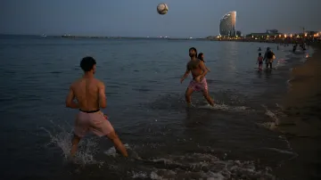 Pláže v Barceloně, Španělsko