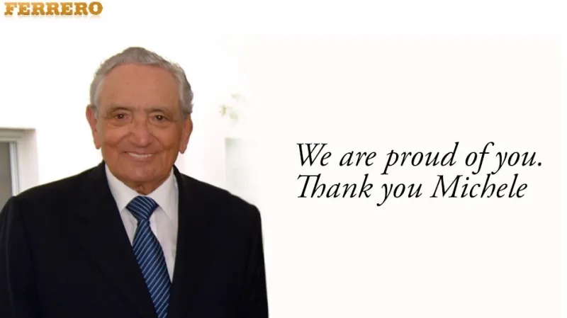 Webové stránky Ferrero