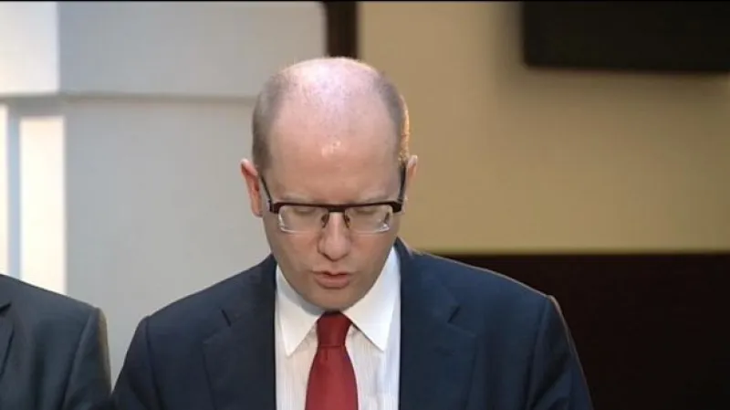 Brífink po jednání zástupců ČSSD, ANO a KDU-ČSL