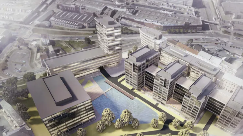 Budoucí podoba areálu Vlněny