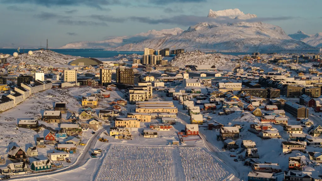 Nuuk v Grónsku