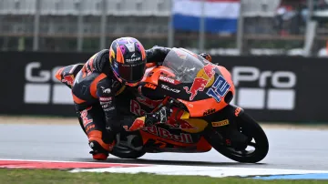 Páteční trénink jezdců MotoGP