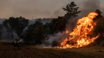 Požáry sužují španělskou Galicii