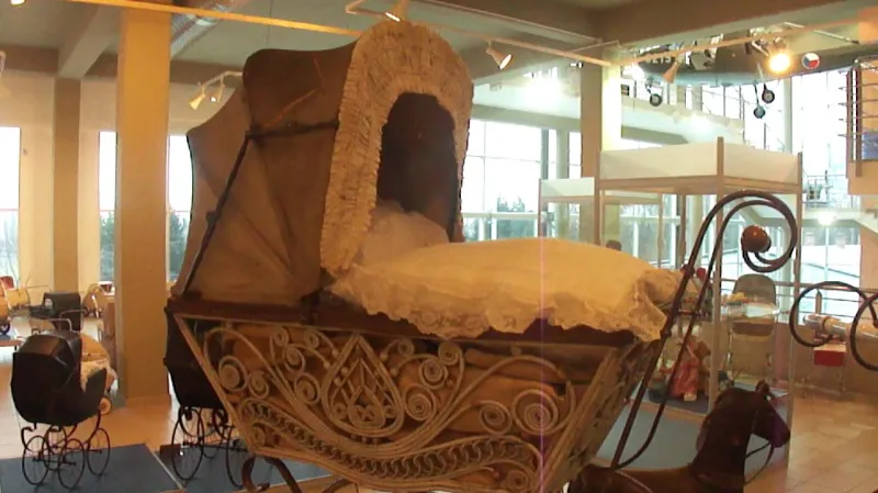 Výstava historických kočárků v Brně