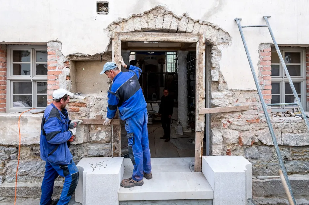 Rekonstrukce synagogy v Budyni nad Ohří