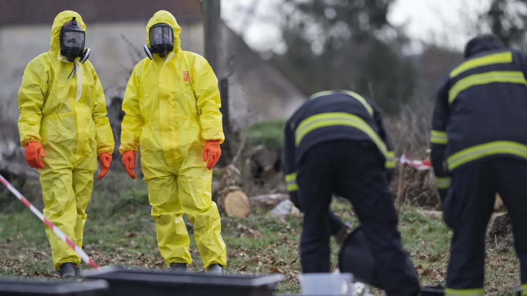 Ilustrační foto – likvidace drůbeže nakažené ptačí chřipkou