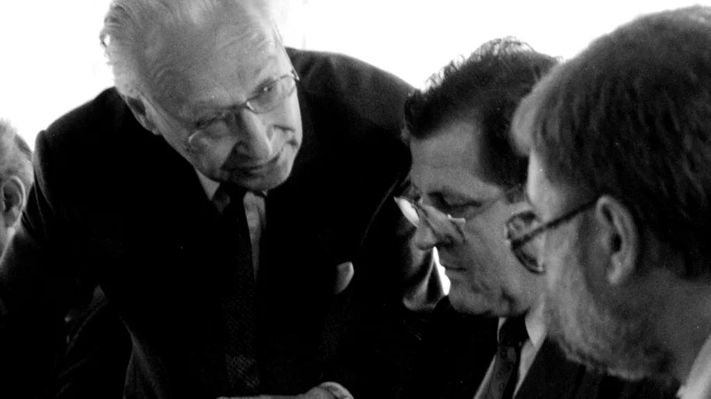Alexander Dubček a Vladimír Mečiar