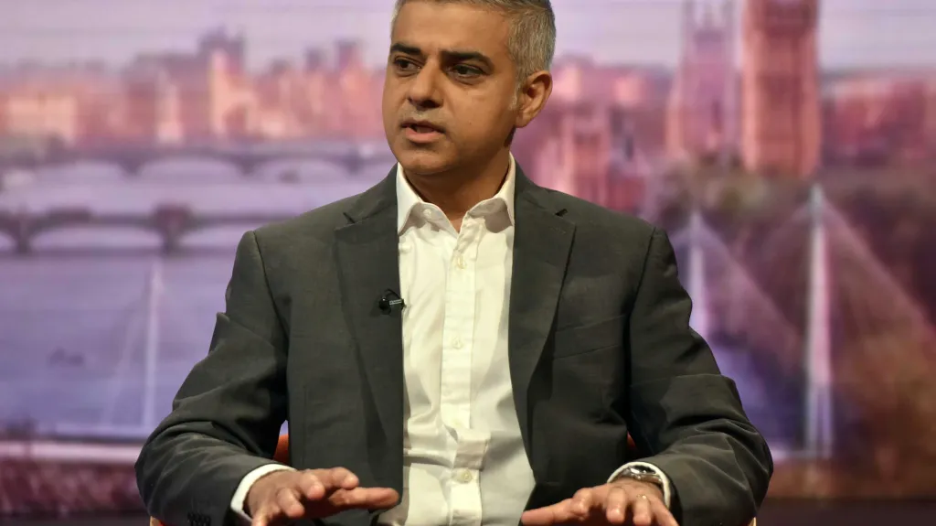 Londýnský starosta Sediq Khan