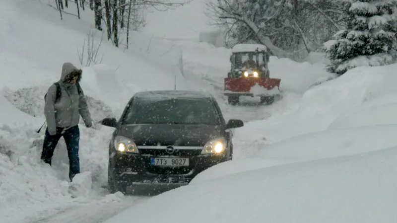 Horní Bečva, Beskydy - 16. 2. 2012, 10:02