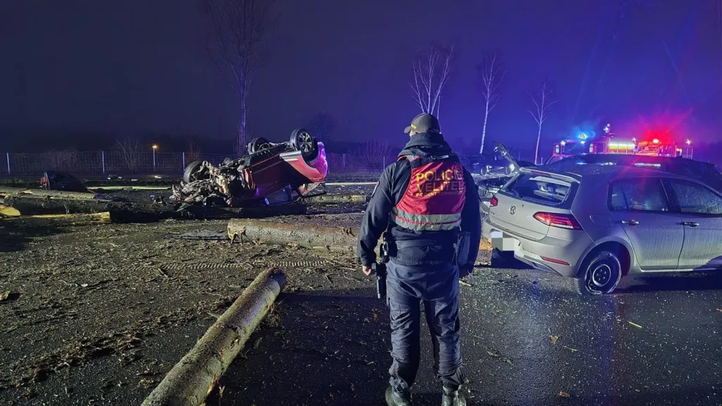 Nehoda na dálnici D56