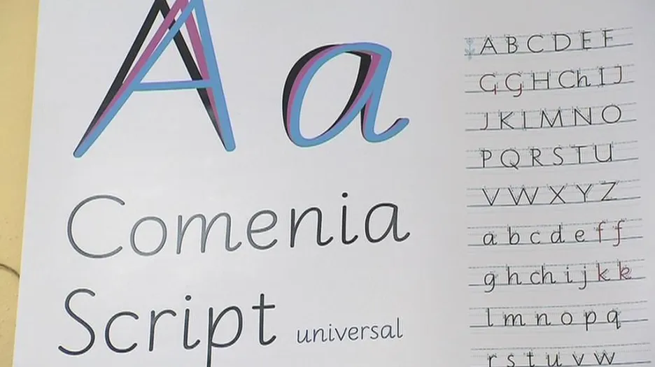 Události ČT: Comenia Script se vyučuje na dvou stovkách škol