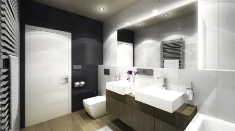 Koupelna v novostavbě