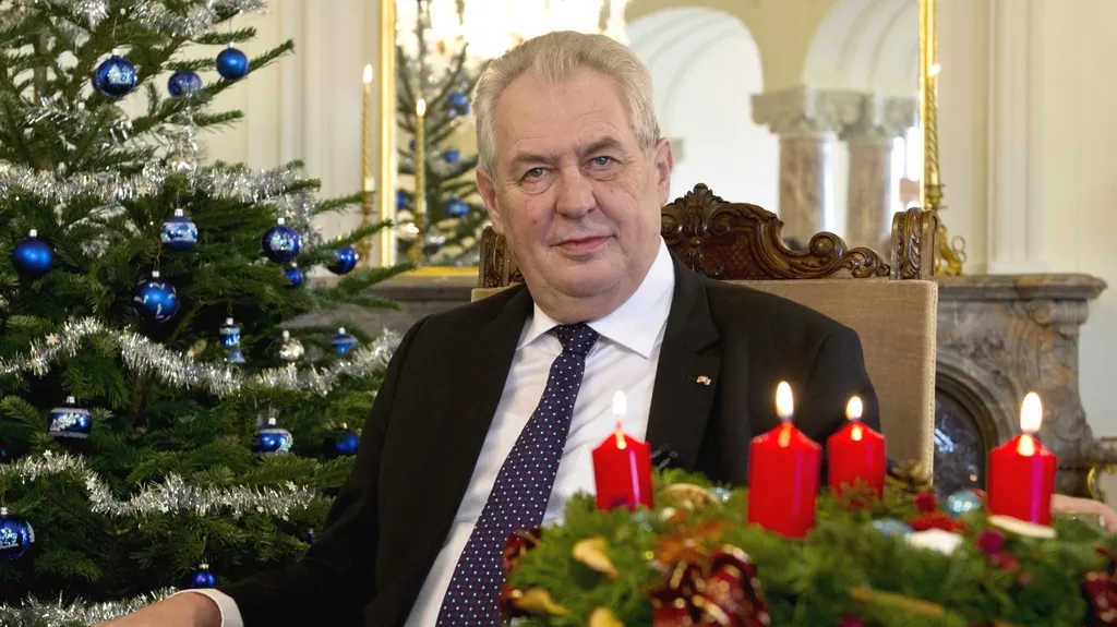 Vánoční poselství Miloše Zemana