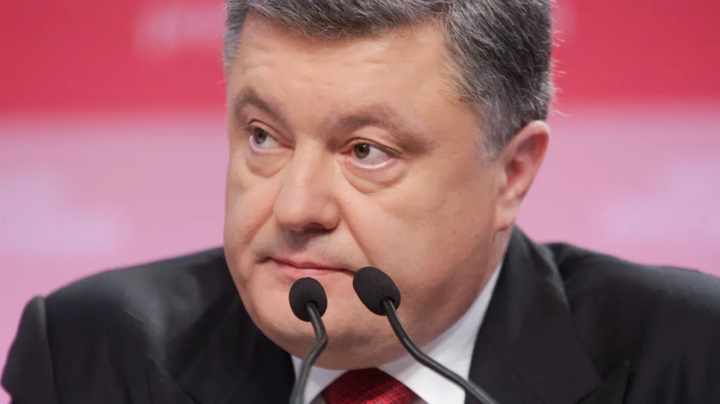 Ukrajinský prezident Petro Porošenko