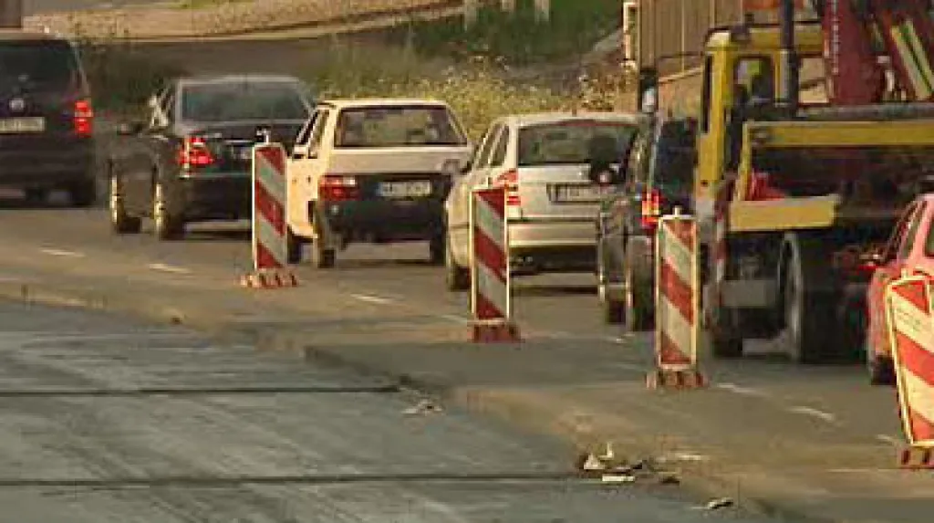 Uzavírka na silnici