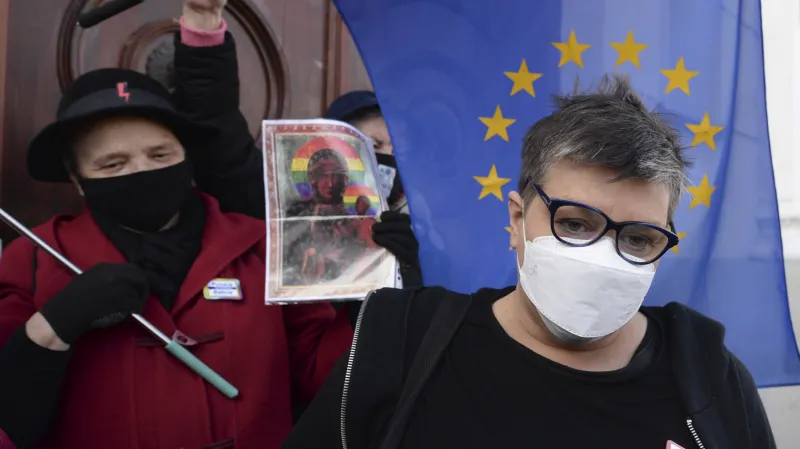 Elžbieta Podleśná před soudem